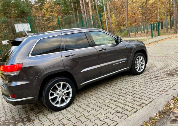 Jeep Grand Cherokee cena 110000 przebieg: 100000, rok produkcji 2015 z Czarna Białostocka małe 172